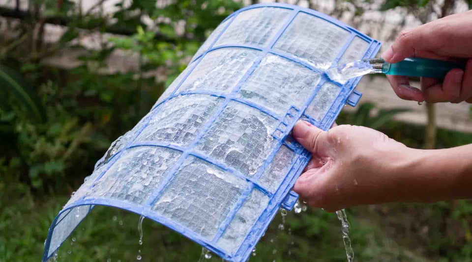 Ductless Filter Washing