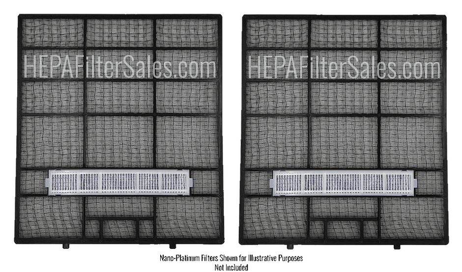 Mitsubishi Microparticle Catching Mini Split Upgrade Filter in Frames