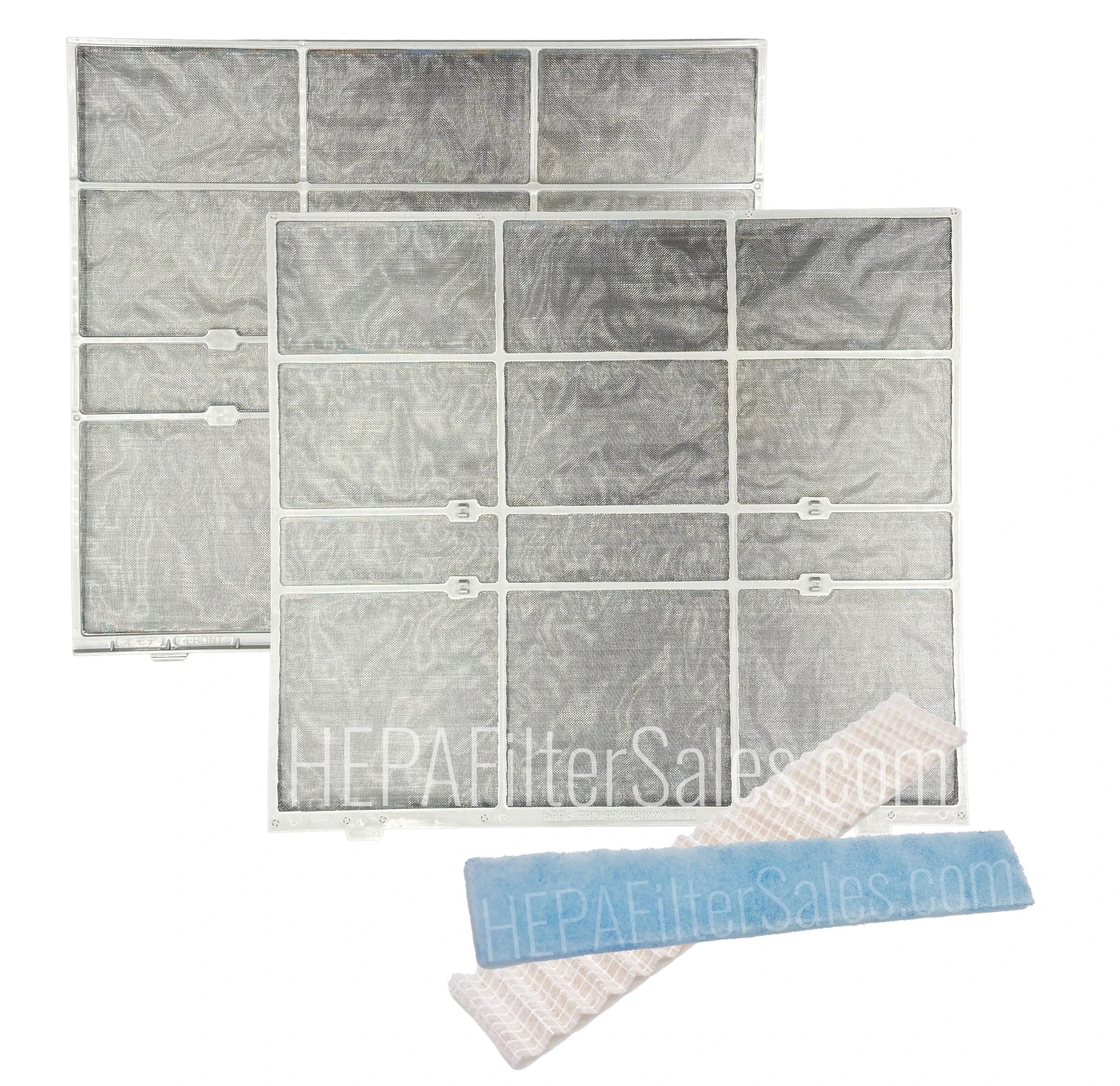 Set of Fujitsu Essential Mini Split Filters from HEPA Filter Sales