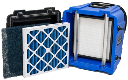 PRED750 HEPA Filters Inside