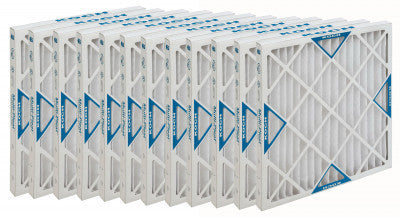 Koch Air Filter 20 x 20 x 2 MERV 8 Pleated Air Filter - 12 Pack