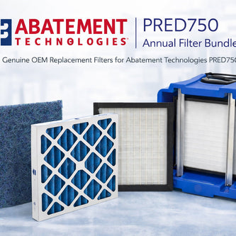 Genuine OEM Replacement Filters for Abatement Technologies PRED750 Air Scrubbers