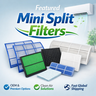 Featured Ductless Mini Split Filters
