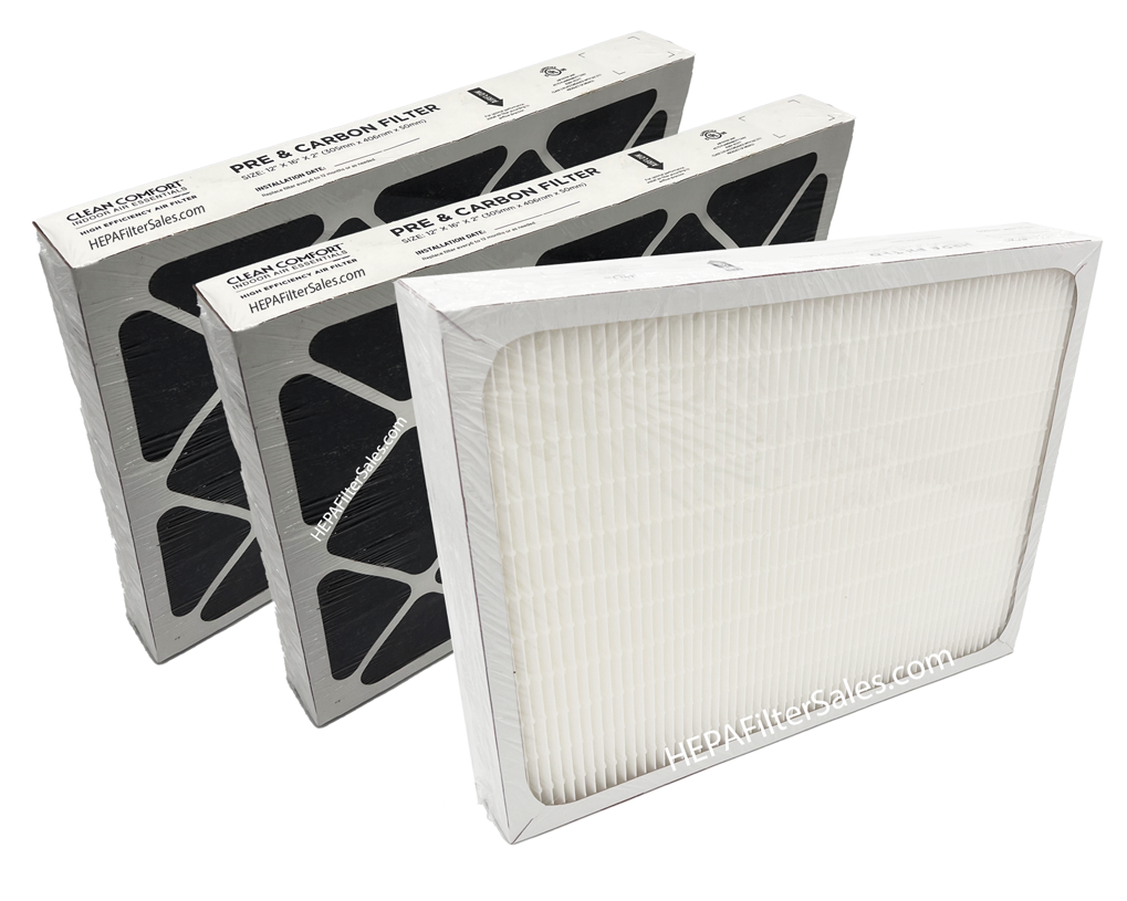 Clean Comfort Goodman HEPA Home Air Cleaner Replacement Filter