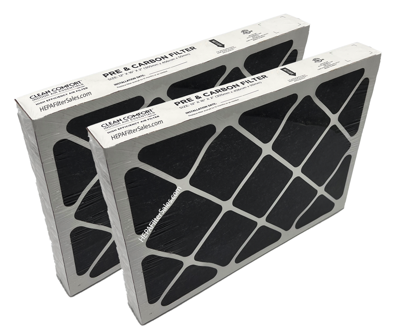 Clean Comfort Goodman HEPA Home Air Cleaner Replacement Filter Bundle