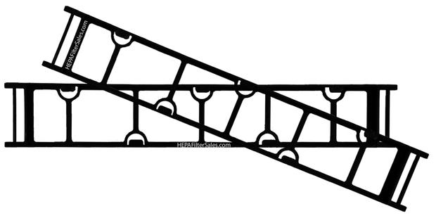 Daikin 1597259 Frame Kit for KAF970A46 & 99A0391 - 2 Pack