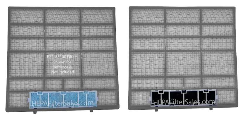 Mitsubishi MSZ-FH & FS Series Mini Split Filter Refresh Kit Illustration