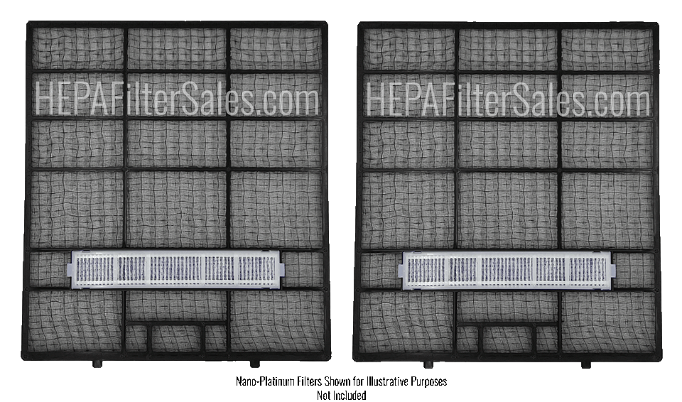 Mitsubishi Microparticle Catching Mini Split Upgrade Filter in Frames