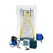 Abatement Technologies AIRE GUARDIAN® ICRA Mobile Containment Kit with HEPA Vacuum — AG3000MCCK, AG-CADDY, PRED750 & V8000WD