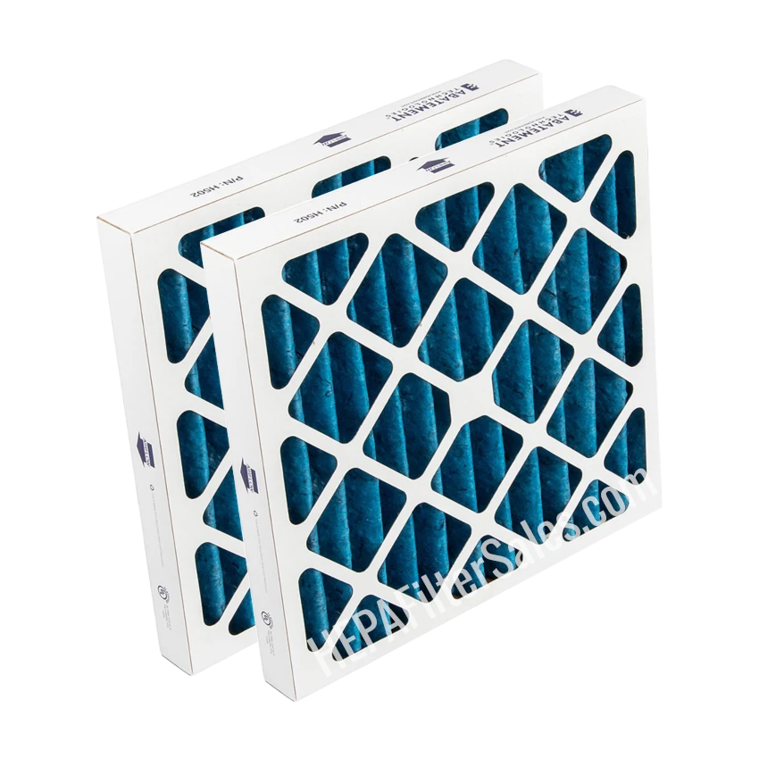 Package of 2 Abatement H502 MERV 8 2nd Stage Pleated Filters