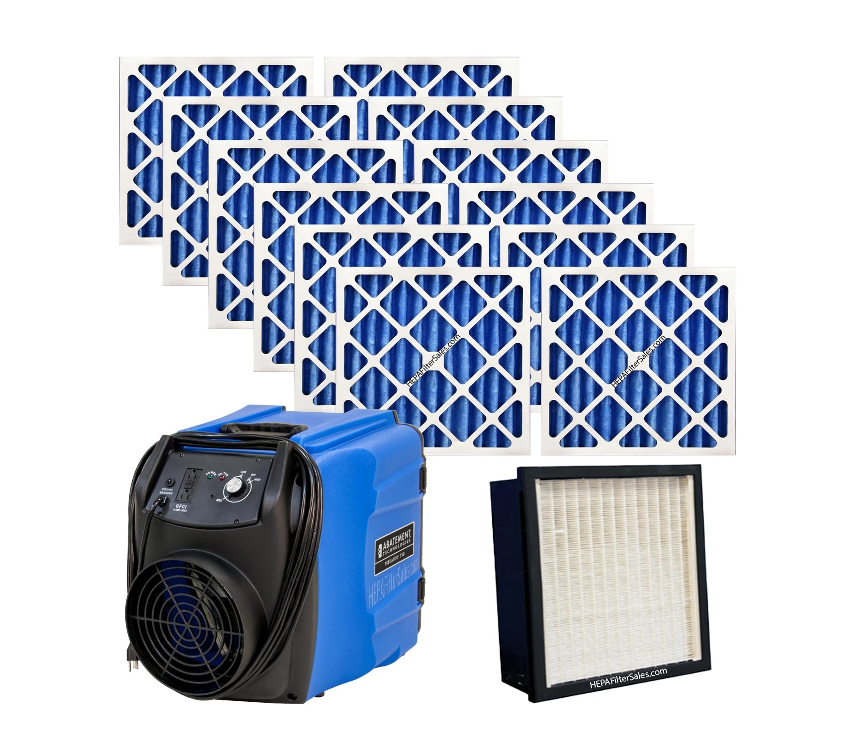 Abatement PRED750 + Essential Filter Bundle