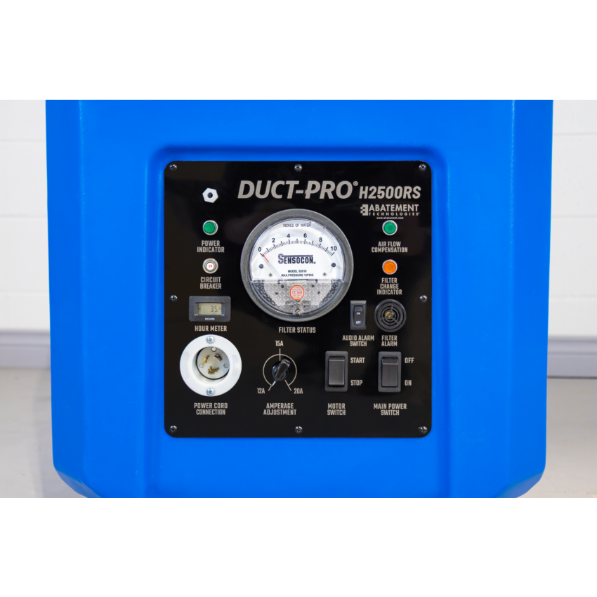 DUCT-PRO® H2500RS with INTELLIVAC® — Abatement Technologies