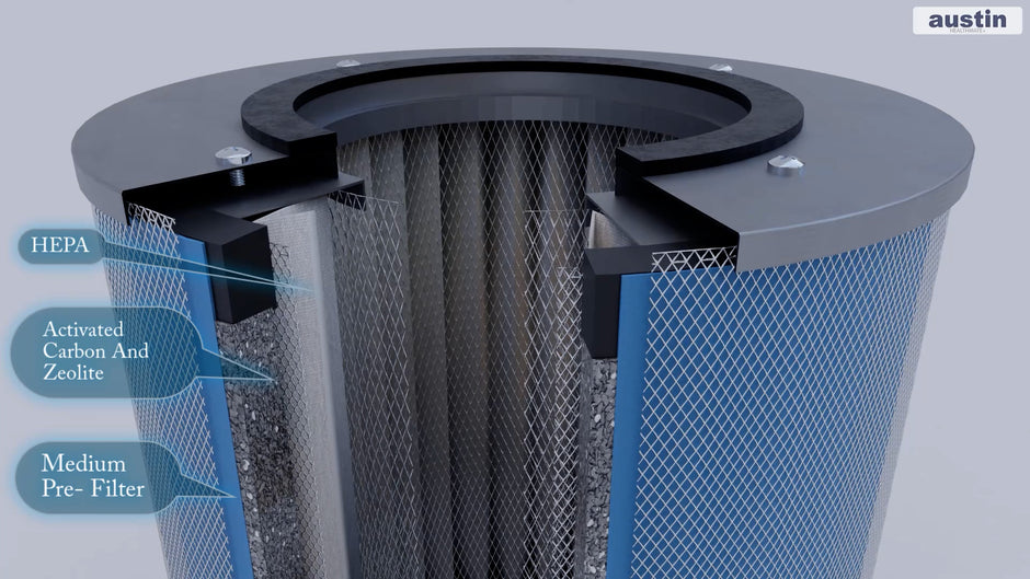 Austin Air HealthMate Air Purifier | Medical Grade HEPA + Carbon