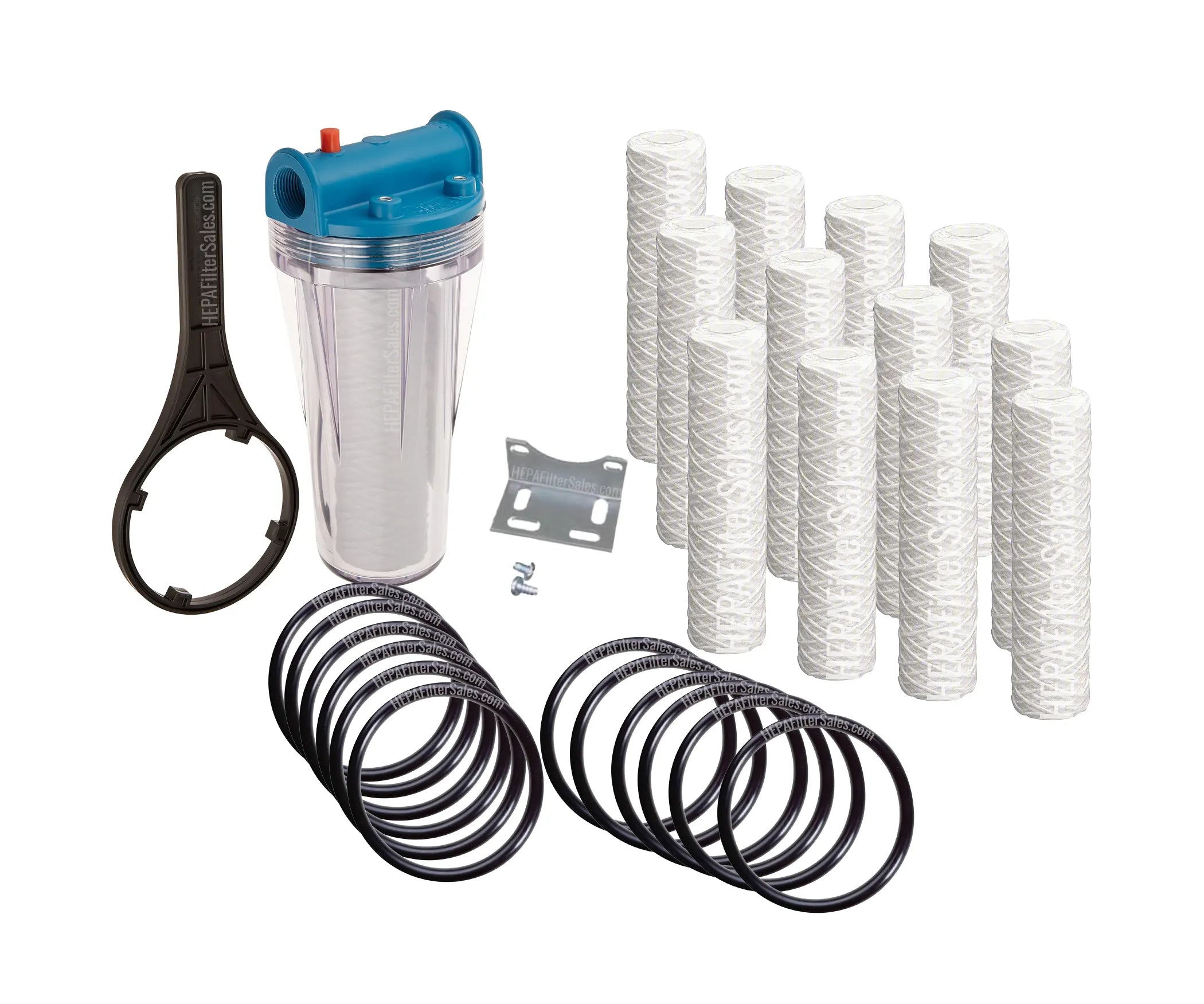Campbell 1PS-B Water Filter Complete Starter Kit for 3/4” Water Lines