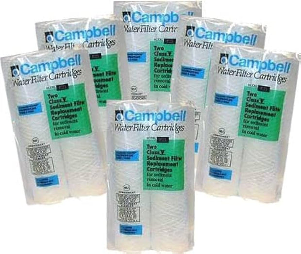 Campbell 1SS Water Filters 5 Micron Sediment Cartridges