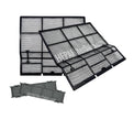 Daikin FTXS09DVJU & FTXS09H / 12D / 12H Ductless Mini Split Clean Air Filter Complete Kit
