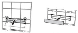 Fujitsu 9315361035 UTR-FA16 & 9315361042 UTR-FA16-2 Annual Mini Split Filter Bundle