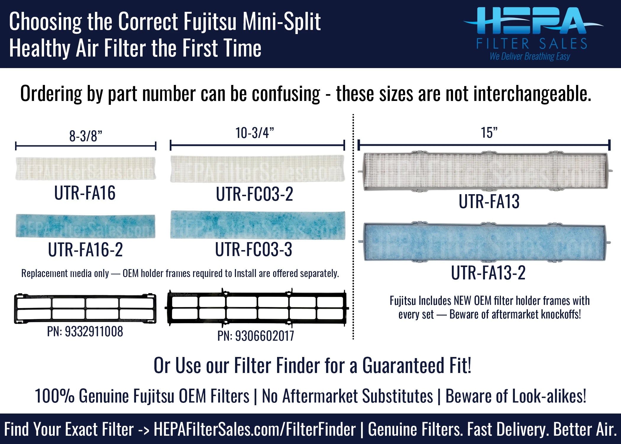 Fujitsu Healthy Air Filter Comparison