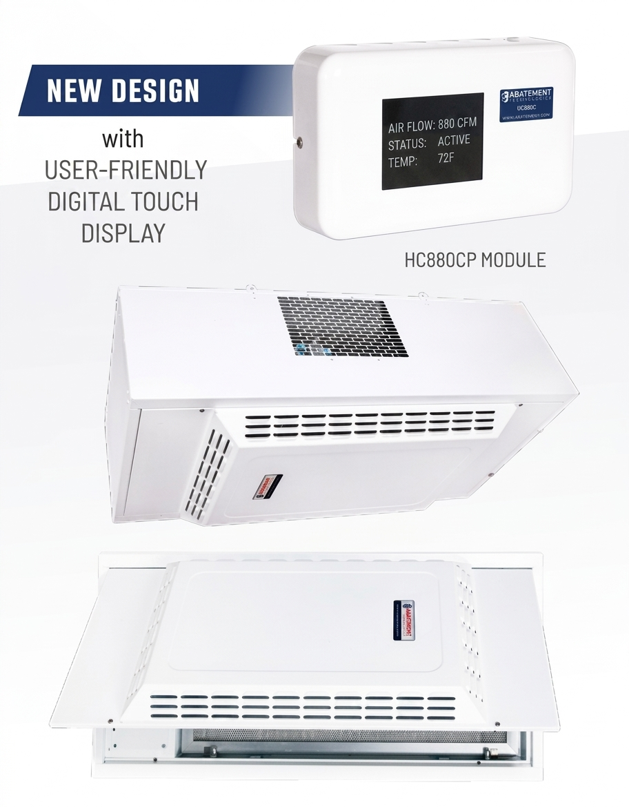 Abatement Technologies HEPA-CARE HC800CD Ceiling-Mounted Air Filtration System