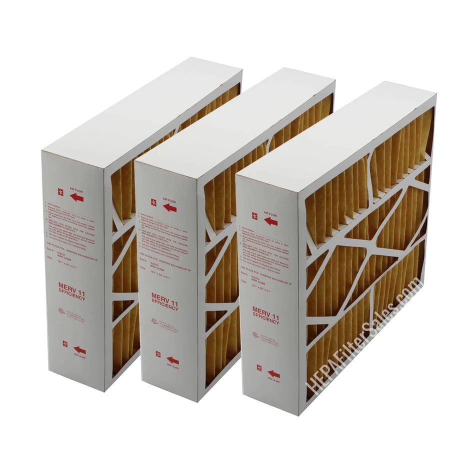 Nordyne 918737 20x22x5 MERV 11 Air Filter - 3 Pack