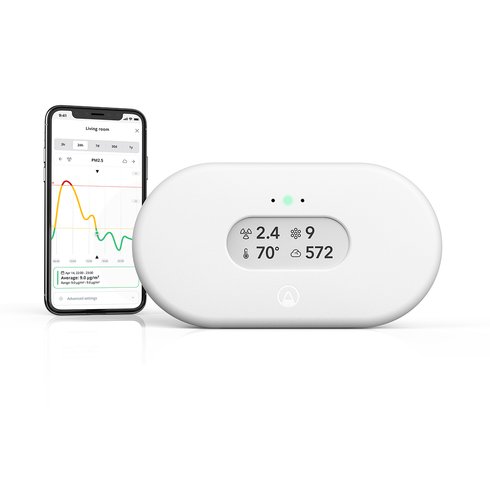 Airthings View Plus | 7-Sensor Radon & Air Quality Monitor