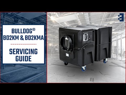 Abatement Technologies BD2KMA BULLDOG Deluxe Negative Air Machine