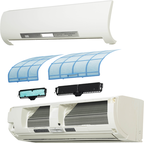 Mitsubishi MSZ-FE & MSZ-FD Series Mini Split Filter Annual EZ Order Bundle In Unit