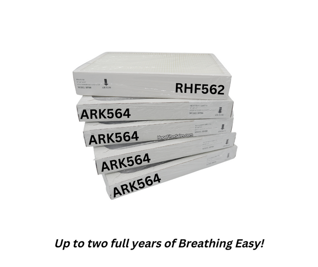 4 ARK564 & 1 RHF562 - Up to two full years of Breathing Easy!