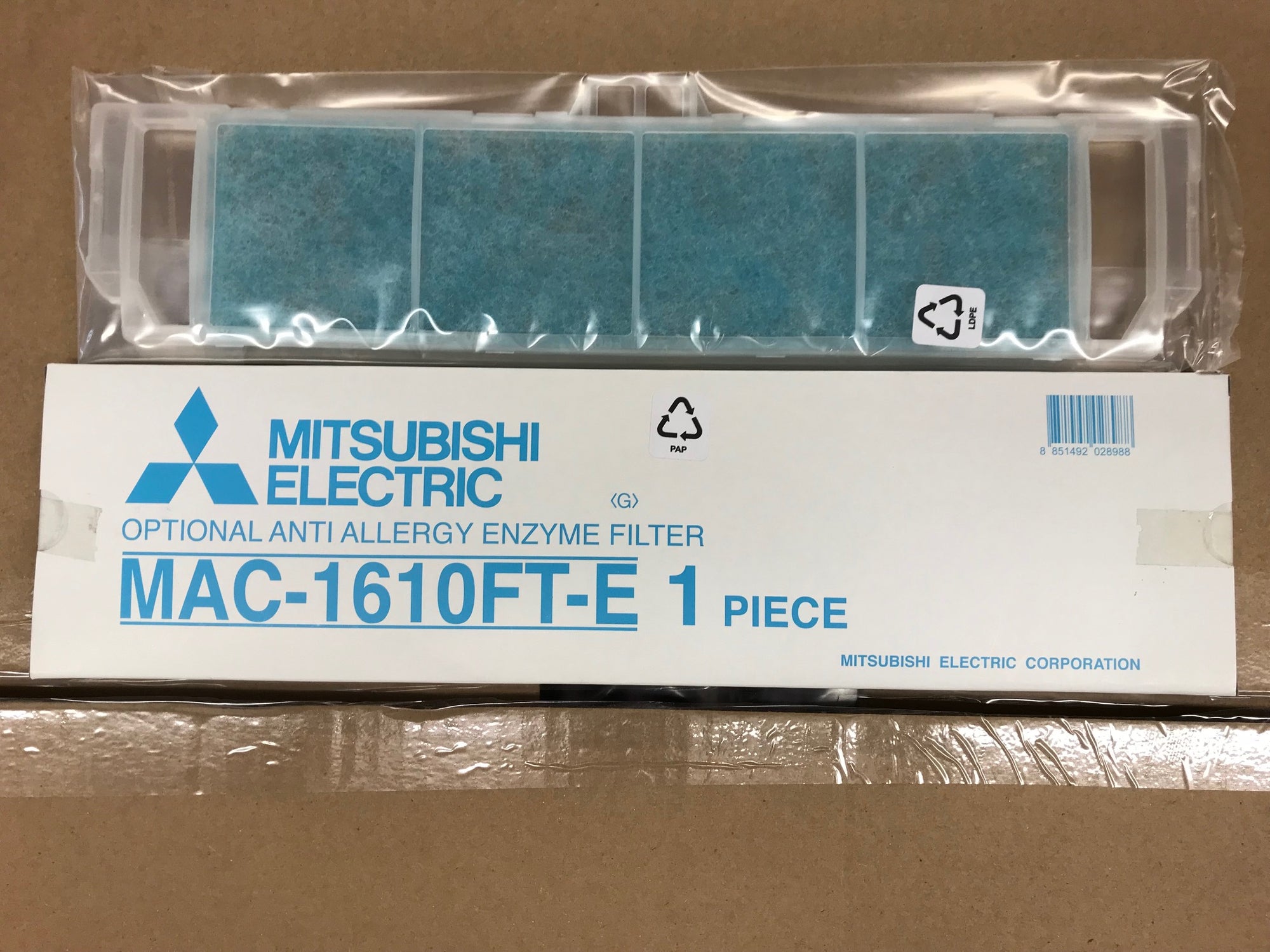 Mitsubishi MAC-1610FT-E Mini Split Enzyme Enhanced Filter