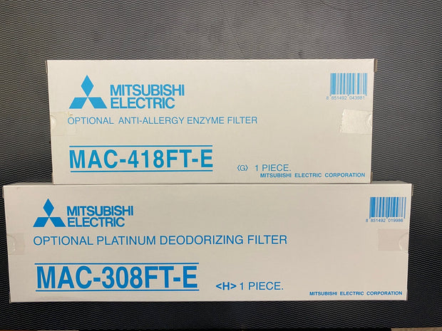 Mitsubishi MAC-308FT-E & MAC-418FT-E Mini Split Filter Bundle