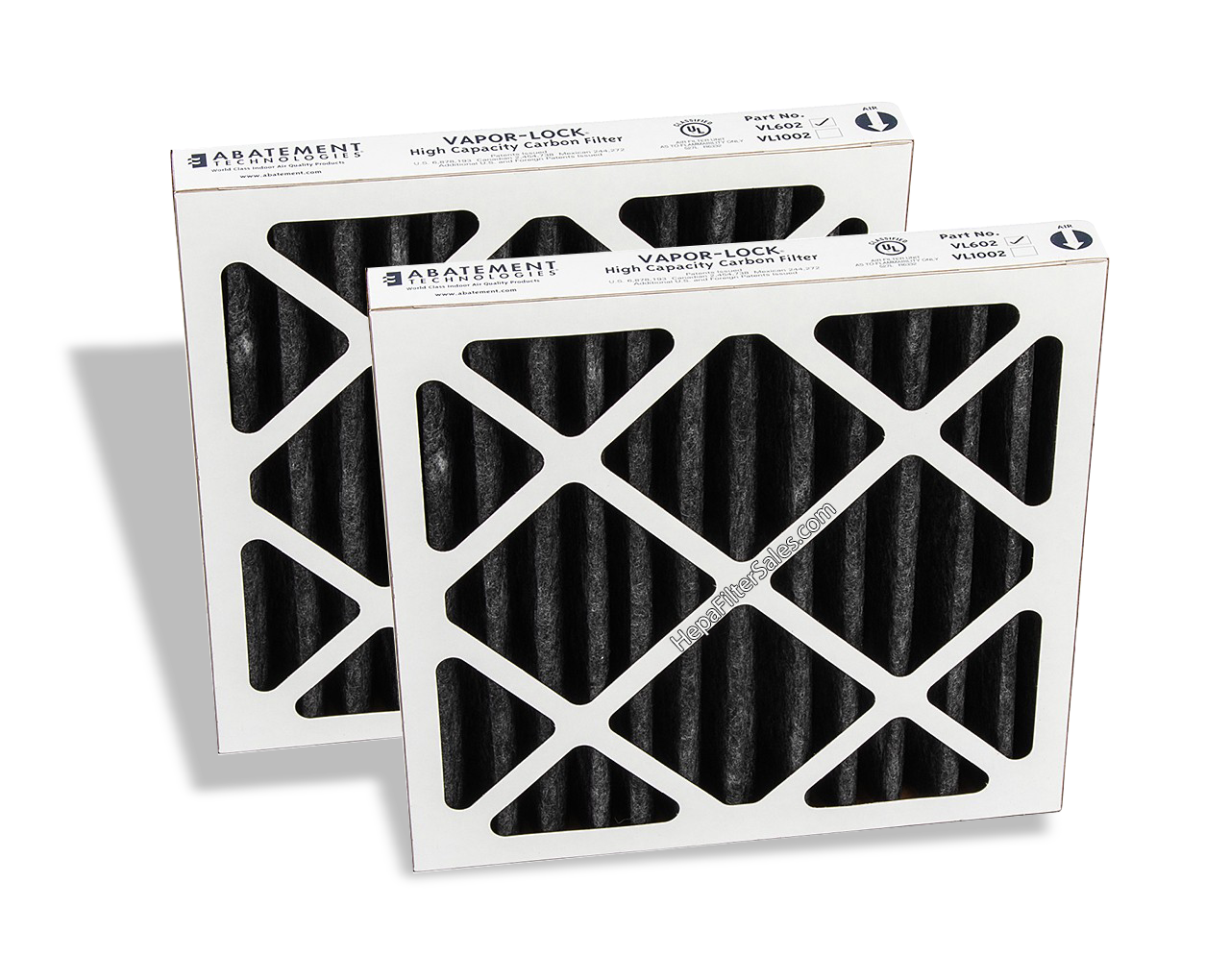 Abatement Technologies VL602 Carbon Filter - 2 Pack